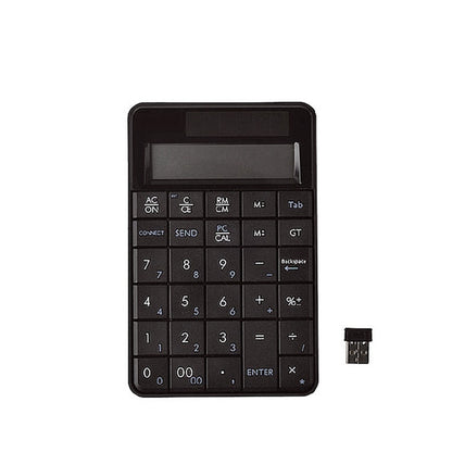 MC-56AG 2 in 1 2.4G USB Numeric Wireless Keyboard  & Calculator with LCD Display(Black) - Wireless Keyboard by buy2fix | Online Shopping UK | buy2fix