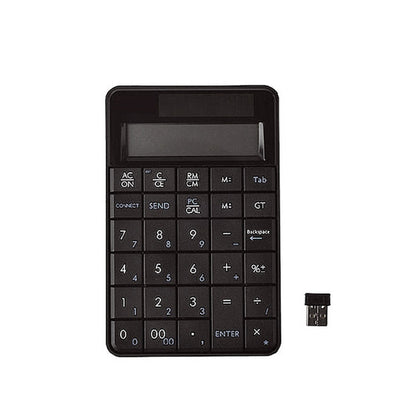 MC-56AG 2 in 1 2.4G USB Numeric Wireless Keyboard  & Calculator with LCD Display(Black) - Wireless Keyboard by buy2fix | Online Shopping UK | buy2fix