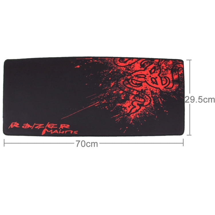 Extended Large Mantis Pattern Gaming and Office Keyboard Mouse Pad, Size: 70cm x 29.5cm - Mouse Pads by buy2fix | Online Shopping UK | buy2fix