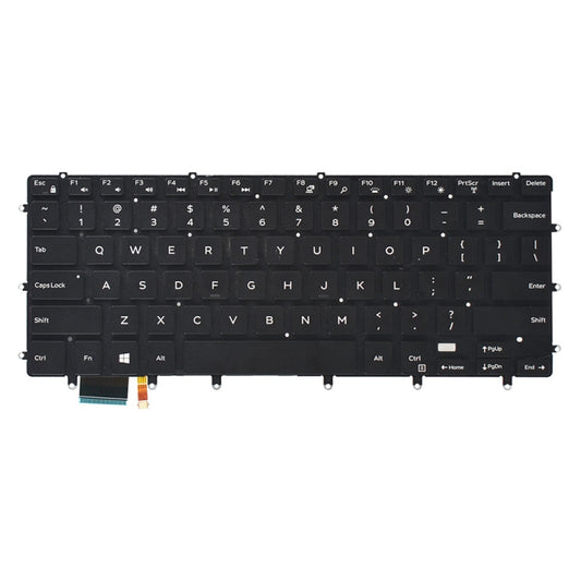 US Keyboard with Backlight for Dell xps 15 9550 9560 (Black) by buy2fix