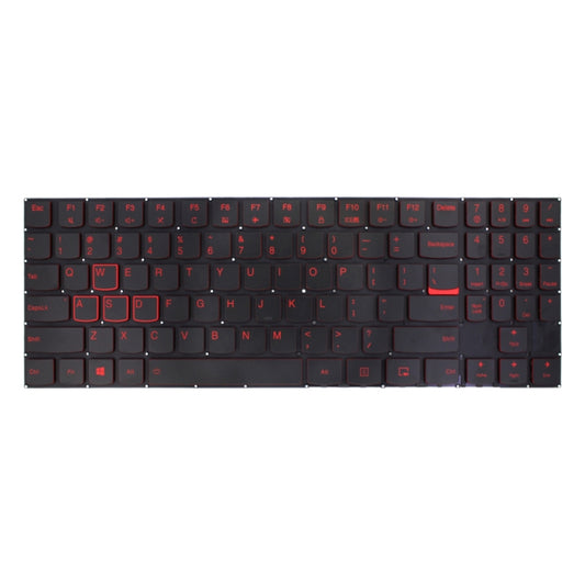 US Keyboard with Backlight for Lenovo Legion Y520 Y520-15IKB Y720 Y720-15IKB R720 R720-15IKB (Black) by buy2fix