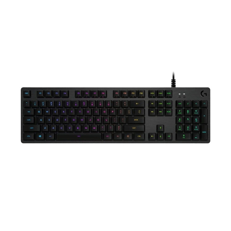 Logitech G512 RGB C-axis Mechanical Wired Gaming Keyboard, Length: 1.8m (Black) - Computer & Networking by Logitech | Online Shopping UK | buy2fix