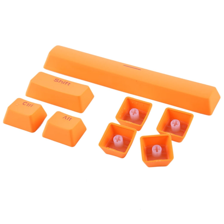 104 Keys Double Shot PBT Backlit Keycaps for Mechanical Keyboard(Orange) - Silicone / Sticker by buy2fix | Online Shopping UK | buy2fix