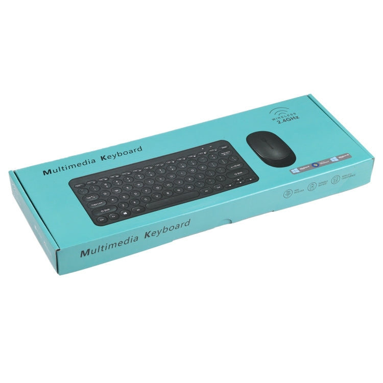 K380 2.4GHz Portable Multimedia Wireless Keyboard + Mouse (White) -  by buy2fix | Online Shopping UK | buy2fix