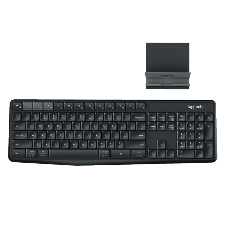 Logitech K375S Wireless Bluetooth Dual Mode Silent Keyboard (Black) - Wireless Keyboard by Logitech | Online Shopping UK | buy2fix