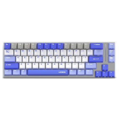 LEOBOG K67 2.4G Bluetooth Wireless RGB Three Mode Customized Mechanical Keyboard, Ice Crystal Switch (Blue) - Wireless Keyboard by buy2fix | Online Shopping UK | buy2fix