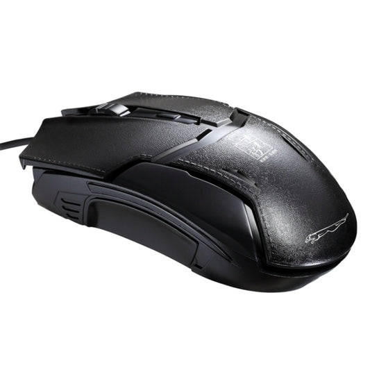 Chasing Leopard 179 USB 1600DPI Three-speed Adjustable Wired Optical Gaming Mouse, Length: 1.3m(Black) by Chasing Leopard