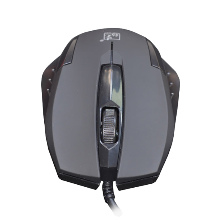 Chasing Leopard 512G USB Frosted Wired Optical Gaming Mouse, Length: 1.3m(Black) - Computer & Networking by Chasing Leopard | Online Shopping UK | buy2fix