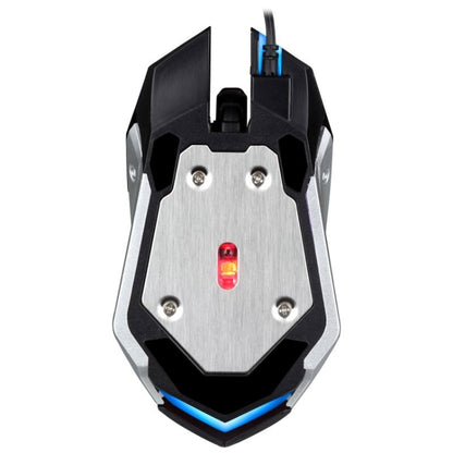 Chasing Leopard K1 USB 1600DPI Three-speed Adjustable LED Backlight Mute Wired Optical Gaming Mouse, Length: 1.3m(Black) - Computer & Networking by Chasing Leopard | Online Shopping UK | buy2fix