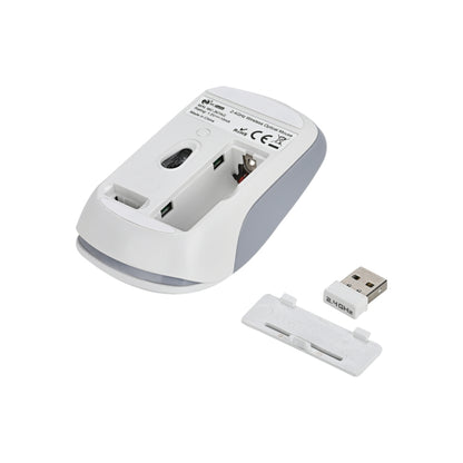 MC Saite MC-367 2.4GHz Wireless Mouse with USB Receiver for Computer PC Laptop (White) -  by MC Saite | Online Shopping UK | buy2fix