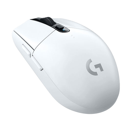 Logitech G304 LIGHTSPEED 12000 DPI 6 boutons programmables HERO Sensor Souris de jeu sans fil (Blanc)