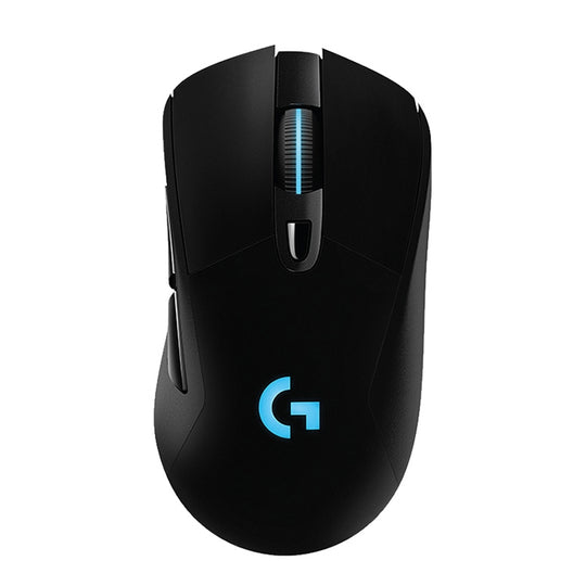 Logitech G703 LIGHTSPEED 16000 DPI 6 boutons programmables HERO 16K capteur rétroéclairage RVB souris de jeu optique sans fil (noir)