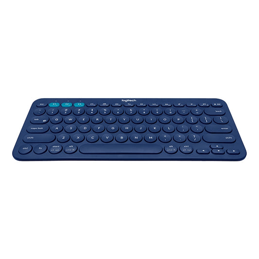 Logitech K380 Portable Multi-Device Wireless Bluetooth Keyboard (Blue) by Logitech