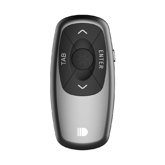 Doosl DSIT011 2.4GHz Mini Rechargeable PowerPoint Presentation Remote Control, Control Distance: 100m(Black) by DOOSL