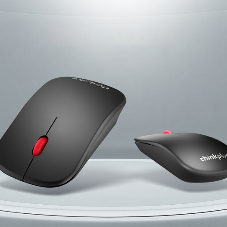 Lenovo thinkplus Portable Business Style Wireless Bluetooth Mouse (Black) - Wireless Mice by Lenovo | Online Shopping UK | buy2fix