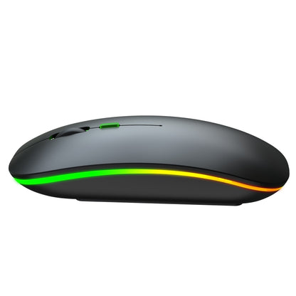 HXSJ M40 4 Key 2.4G Colorful Wireless Silent Mouse (Black) - Wireless Mice by HXSJ | Online Shopping UK | buy2fix