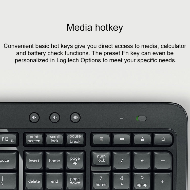 Logitech MK540 Wireless Keyboard and Mouse Set (Black) - Computer & Networking by Logitech | Online Shopping UK | buy2fix