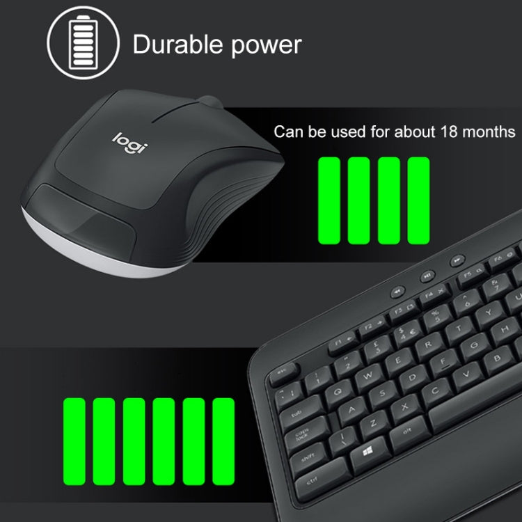 Logitech MK540 Wireless Keyboard and Mouse Set (Black) - Computer & Networking by Logitech | Online Shopping UK | buy2fix