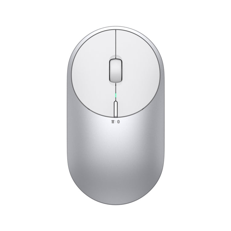 Original Xiaomi Portable Mouse 2 Optical Wireless Bluetooth 4.2 RF 2.4GHz 4000DPI Adjustable Dual Mode Mouse(Silver) - Wireless Mice by Xiaomi | Online Shopping UK | buy2fix