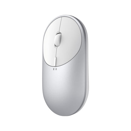 Original Xiaomi Portable Mouse 2 Optical Wireless Bluetooth 4.2 RF 2.4GHz 4000DPI Adjustable Dual Mode Mouse(Silver) - Wireless Mice by Xiaomi | Online Shopping UK | buy2fix