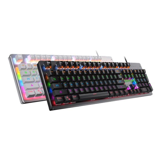 YINDIAO ZK-3 USB Mechanical Gaming Wired Keyboard, Black Shaft (Black) by YINDIAO