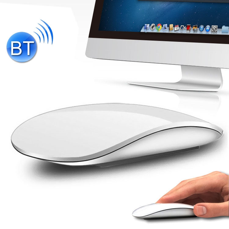 TM-823 2.4G 1200 DPI Wireless Touch Scroll Optical Mouse for Mac Desktop Laptop(White) - Wireless Mice by buy2fix | Online Shopping UK | buy2fix