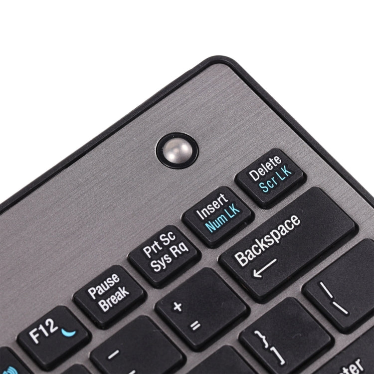 MC Saite Combo7126 Bluetooth 85 Keys Keyboard with Trackball for Windows / iOS / Android(Black) - Wireless Keyboard by MC Saite | Online Shopping UK | buy2fix