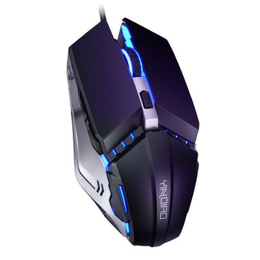 YINDIAO 6 Keys Gaming Office USB Mechanical Wired Mouse (Black) by YINDIAO