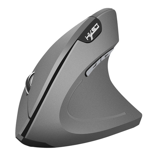 HXSJ T24 6 Buttons 2400 DPI 2.4G Wireless Vertical Ergonomic Mouse with USB Receiver(Grey) by HXSJ