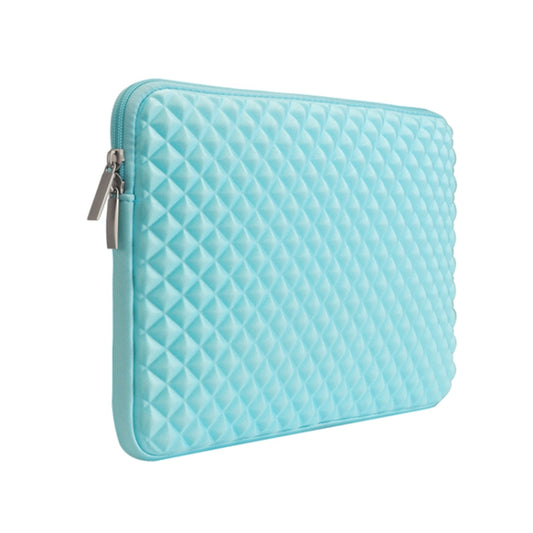Diamond Texture Laptop Liner Bag, Size: 14-15.4 inch (Mint Green) by buy2fix