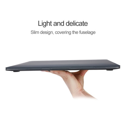 For Huawei MateBook X Pro 2022 Shockproof Frosted Laptop Protective Case (Black) by buy2fix