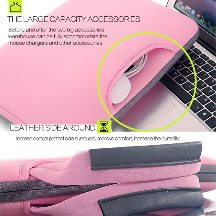 12 inch Portable Air Permeable Handheld Sleeve Bag for MacBook, Lenovo and other Laptops, Size:32x21x2cm(Black) - 12.1 inch by buy2fix | Online Shopping UK | buy2fix