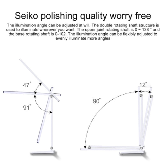 Huawei Dalen DL-01W Smart Desk Lamp 2i Blue Light Reduction Eye Protection Learning Reading Lamp(White) by Huawei