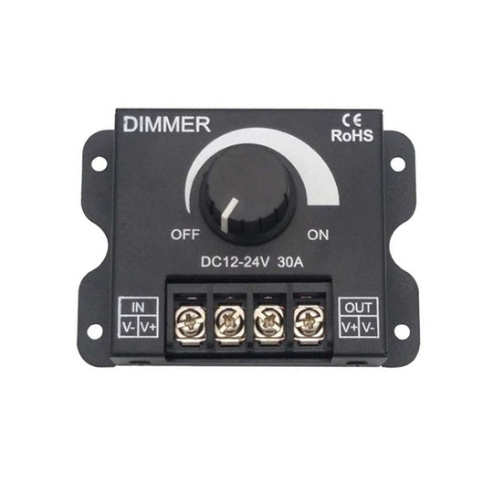 30A LED Controller Knob Dimming Smart Module(Black)