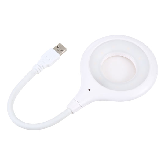 400LM 16 LEDs USB Portable Desk Lamp(White)