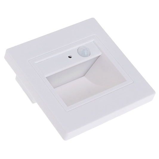 YK2306 Warm White Light Motion Sensor COB LED Wall Light for Stairs Step Corner, AC 85-265V - Sensor LED Lights by buy2fix | Online Shopping UK | buy2fix