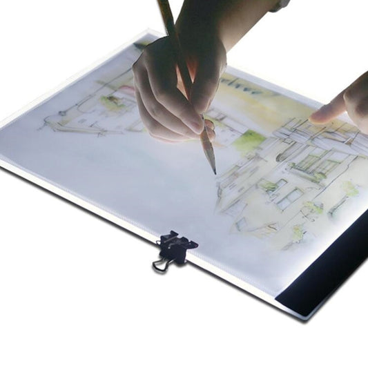 Ultra-thin A4 Size Portable USB LED Artcraft Tracing Light Box Copy Board Brightness Control for Artists Drawing Sketching Animation and X-ray Viewing by buy2fix