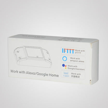 10A Single Channel WiFi Smart Switch Wireless Remote Control Module Works with Alexa & Google Home, AC 90-250V - Consumer Electronics by buy2fix | Online Shopping UK | buy2fix