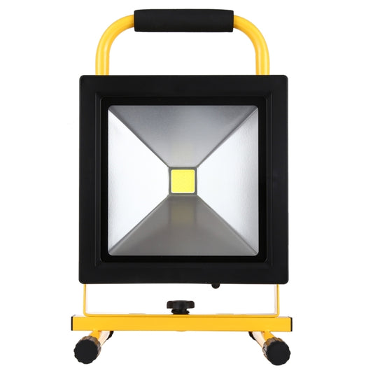 30W IP65 Waterproof COB LED Rechargeable Flood Light, 2650LM 6000-6500K with Car Charger, AC 85-265V by buy2fix