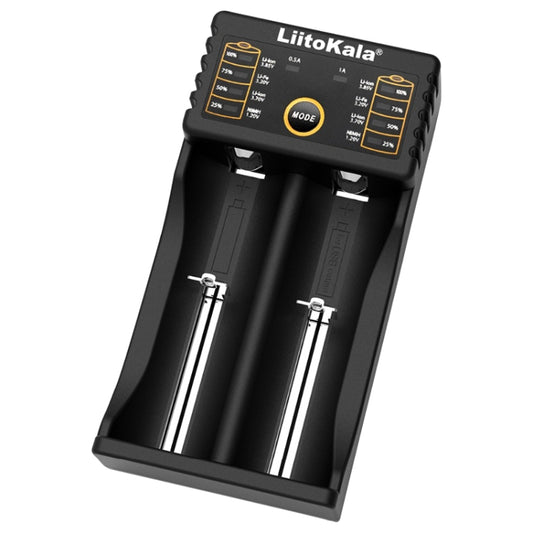 LiitoKala lii-202 USB Output Intelligent Battery Charger for Li-ion IMR 18650, 18490, 18350, 17670, 17500, 16340(RCR123), 14500, 10440 by buy2fix
