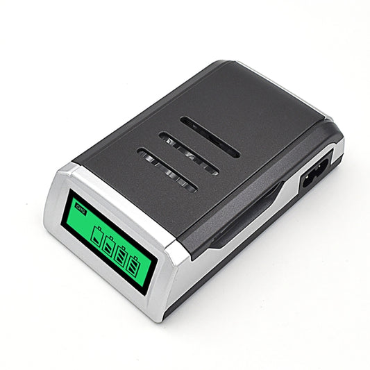 AC 100-240V 4 Slot Battery Charger for AA & AAA Battery, with LCD Display, EU Plug by buy2fix
