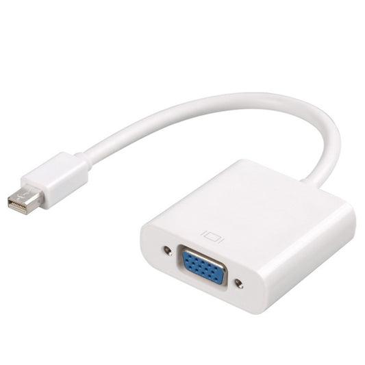 1080P Mini DisplayPort to VGA Cable Adapter (White) by buy2fix