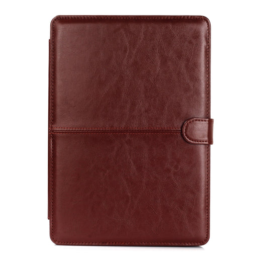 For Macbook Pro 15.4 inch Laptop Crazy Horse Texture Horizontal Flip Leather Case (Brown) by buy2fix