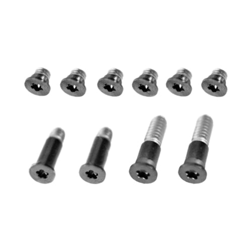 10 in 1 Bottom Cover Screws Set for Macbook Air Retina 13 inch A1932 2018 EMC3184 (Black) by buy2fix