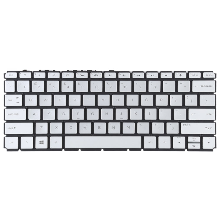 For HP Envy 13-D 13-D000 13-D100 US Version Keyboard with Backlight (Silver) - Computer & Networking by buy2fix | Online Shopping UK | buy2fix