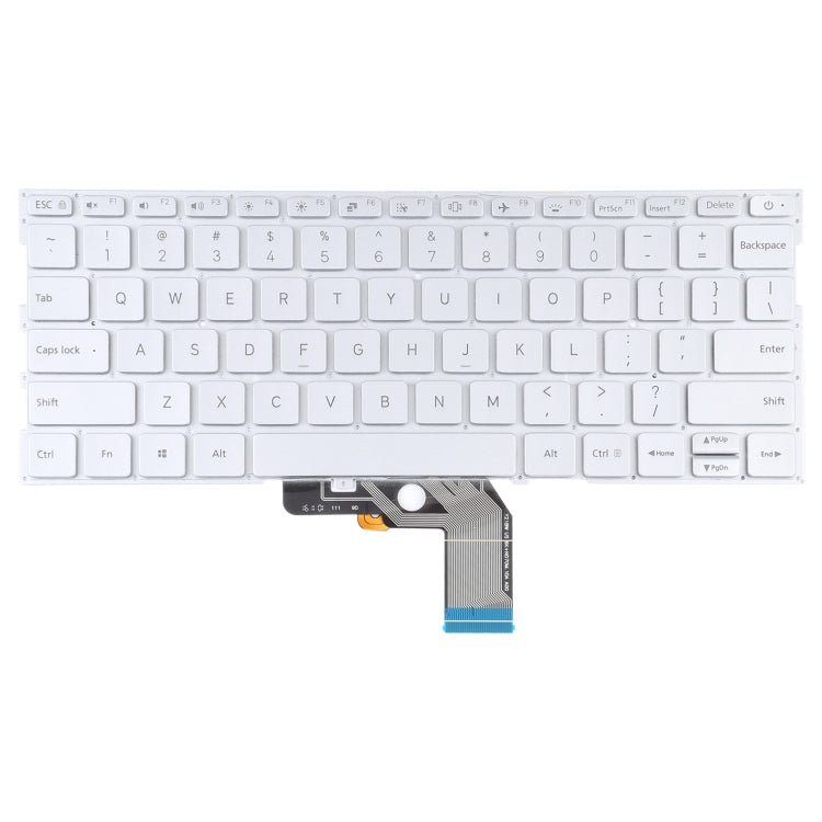 For Xiaomi Mi Air 13.3 US Version Keyboard with Backlight (Silver) - Computer & Networking by buy2fix | Online Shopping UK | buy2fix