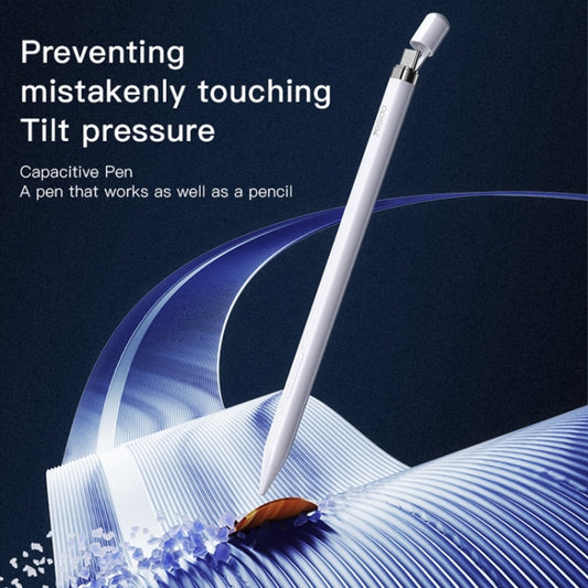 Yesido ST14 USB-C / Type-C Interface Multi-function Bluetooth Wireless Stylus Pen Capacitive Pencil for iPad (White) by Yesido