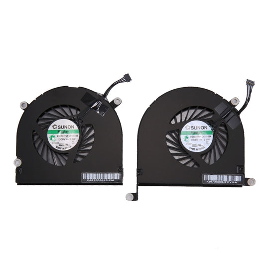 1 paire de ventilateurs de refroidissement pour Macbook Pro 17 pouces A1297 (2009 – 2011) (gauche + droite)