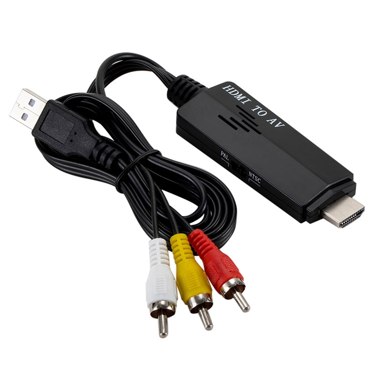 HDMI to RCA 1080P Converter Adapter Cable by buy2fix