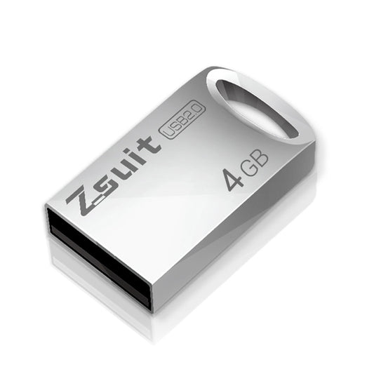 Zsuit 4GB USB 2.0 Mini Metal Ring Shape USB Flash Disk by buy2fix